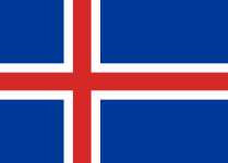 Iceland flag Iceland flag
